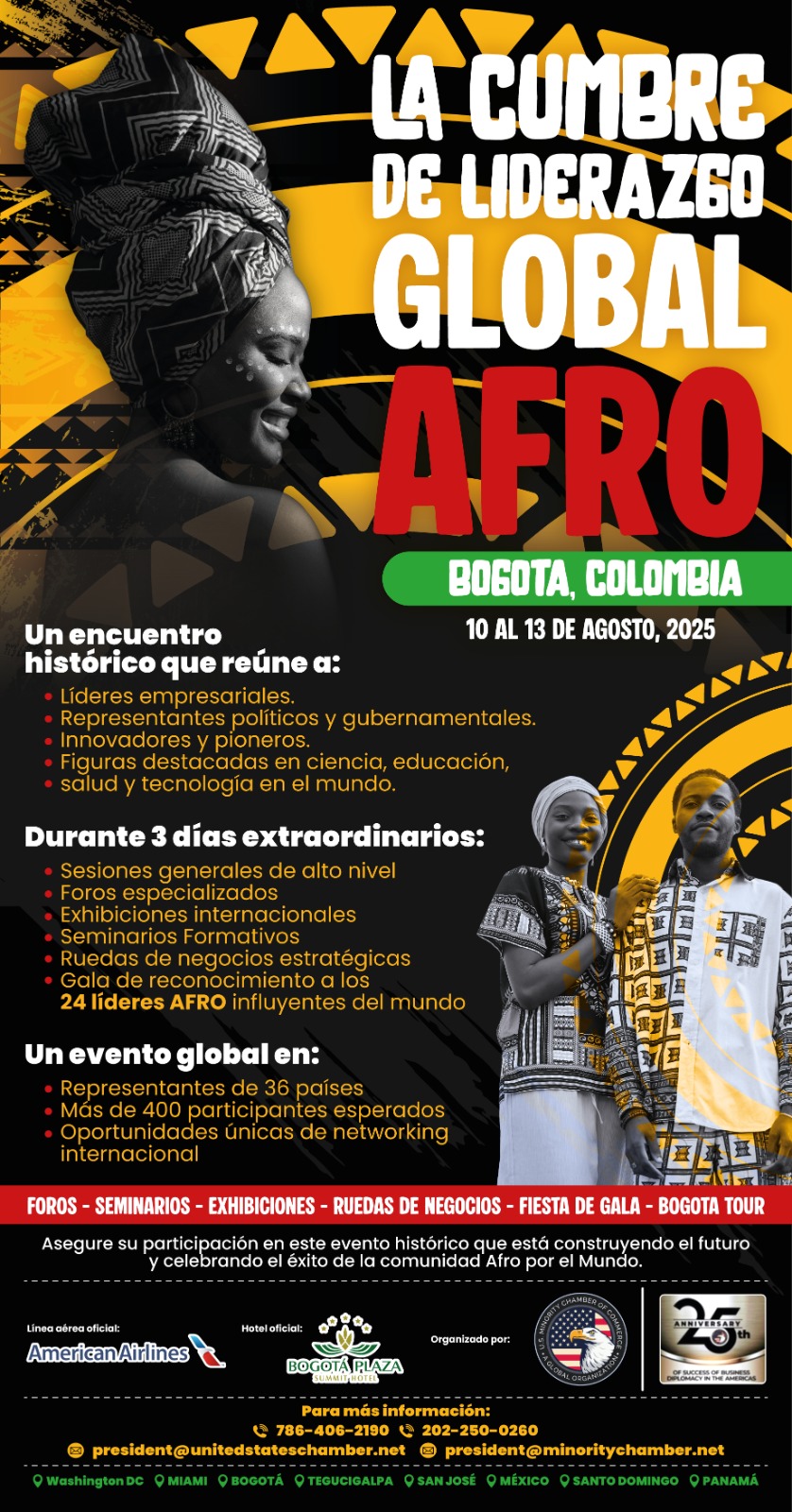 Celebrities of the Afro World 2025: A Global Celebration in Bogotá