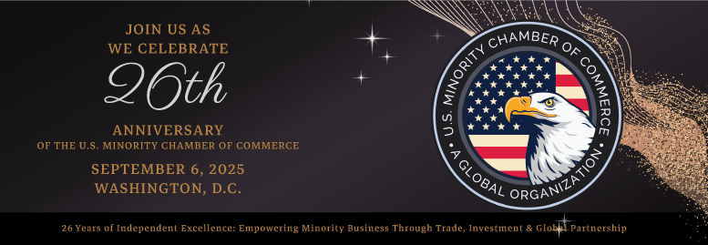 U.S. Minority chamber of commerce 26th anniversary