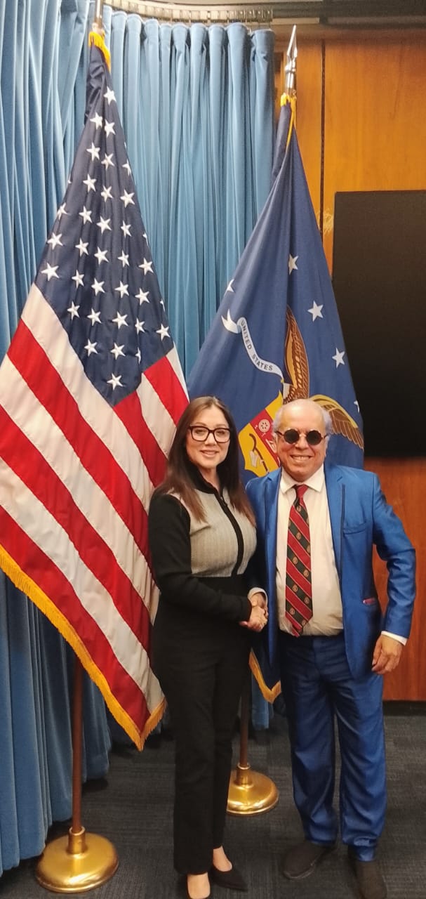 Doug Mayorga and Secretary Lori Chavez-DeRemer