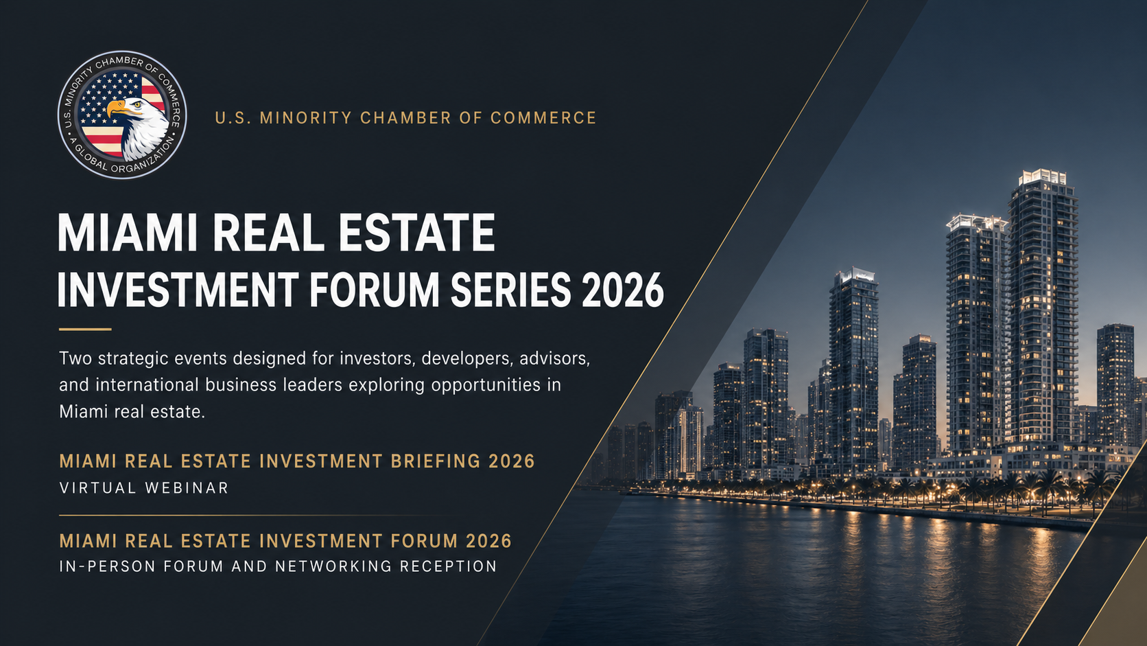 miami real estate investment forum series 2026