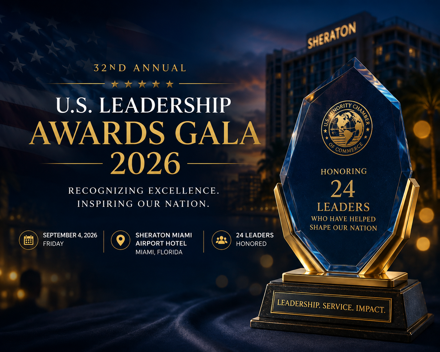 32nd U.S. Leadership Awards Gala 2026