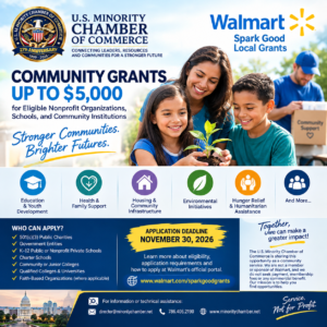 Walmart Spark Good Local Grants — community funding opportunities