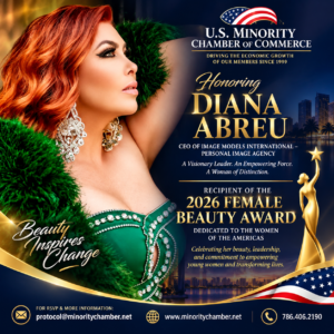 Diana Abreu — recipient of the 2026 Female Beauty Award