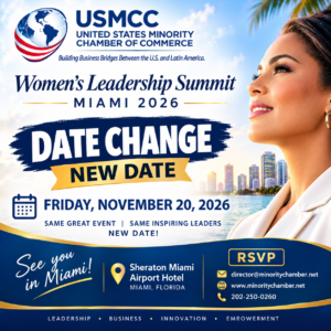 Women’s Leadership Summit Miami 2026 — new date: Friday, November 20, 2026, Sheraton Miami Airport Hotel