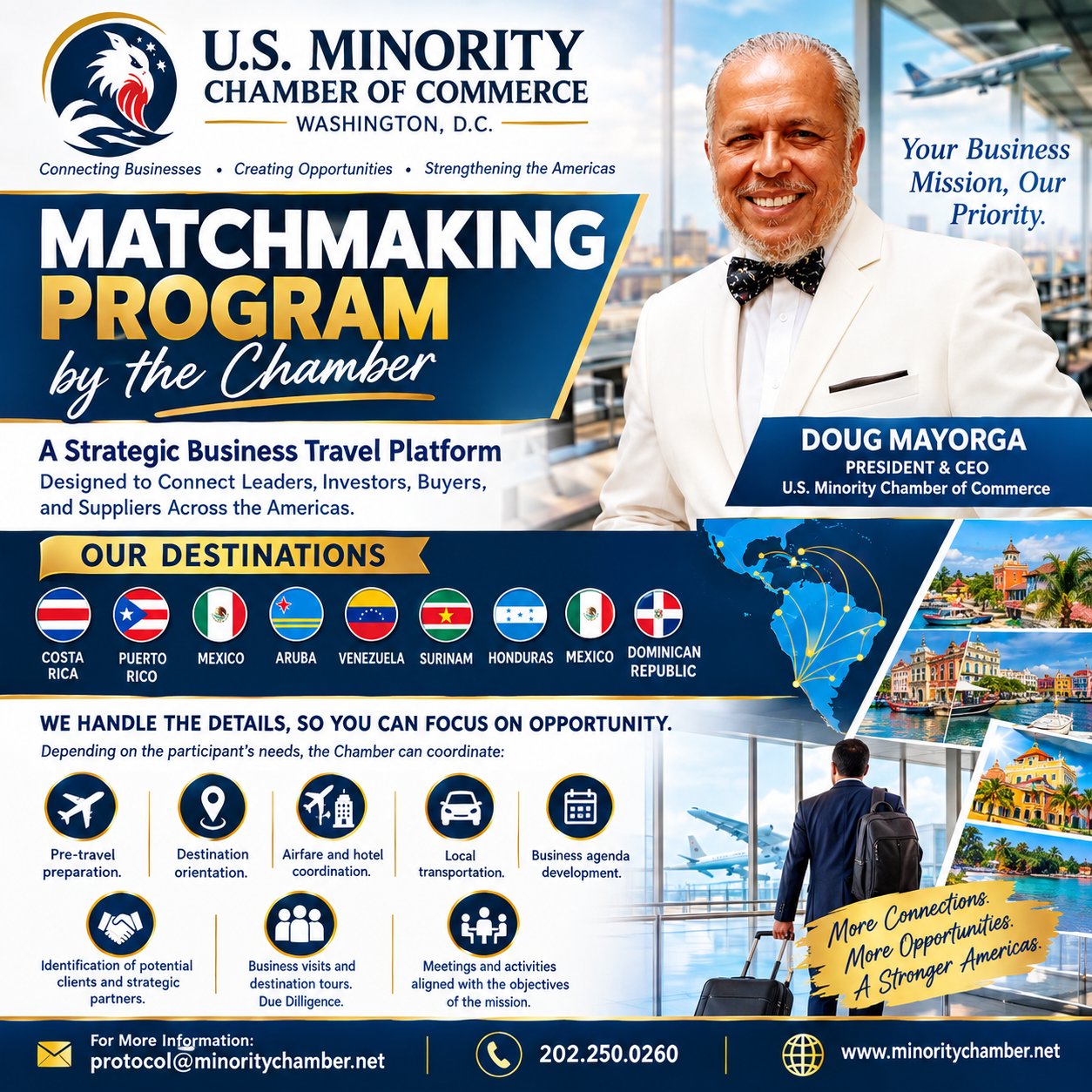 Matchmaking Program by the Chamber: business travel and strategic connections across the Americas