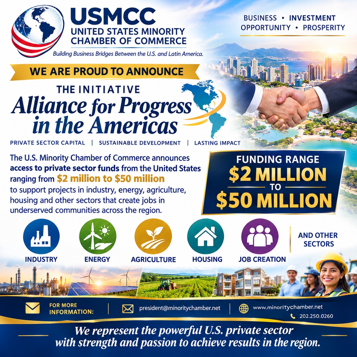Alliance for Progress of the Americas Announces International Leadership Appointments