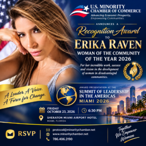 Erika Raven — featured speaker on domestic violence and women’s empowerment at the 2026 Miami Women’s Leadership Summit